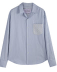 Striped Lightblue Shirt
