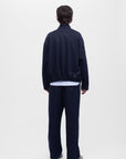 Navy Tailored Lounge Jacket