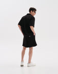 Island Black Shortsleeve Shirt
