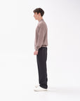 Boucle Knitted Mocha Shirt