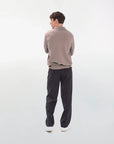 Boucle Knitted Mocha Shirt