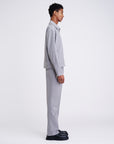 Patched Workwear Gray Jacket