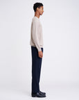 Fine Merino Beige Crewneck