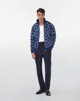 Monogram Knitted Jacket Blue