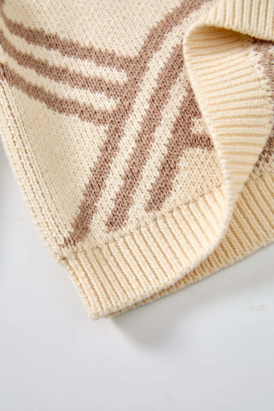 Monogram Knitted Creme Shorts