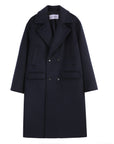 Structured Overcoat Midnight