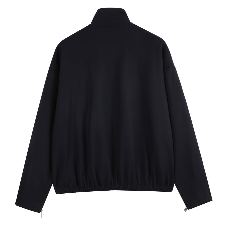 Navy Tailored Lounge Jacket