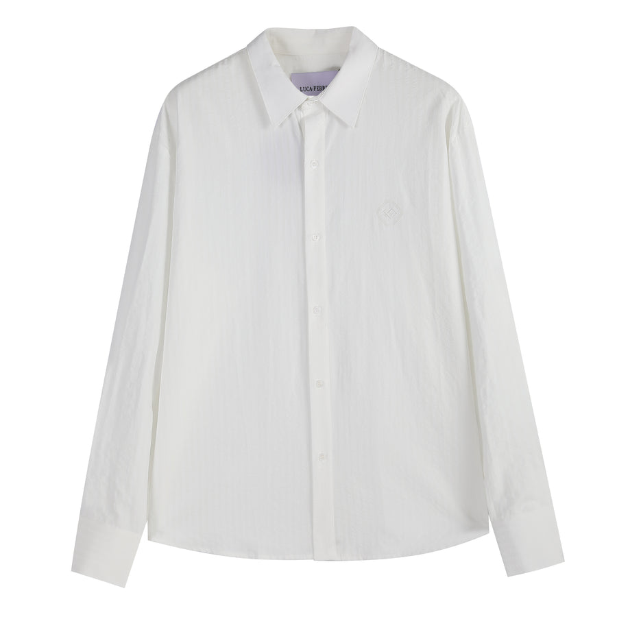 Straight Fitted Offwhite Shirt