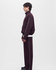 Aubergine Tailored Lounge Jacket