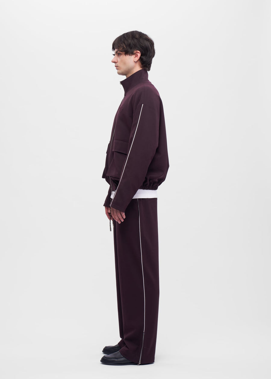 Aubergine Tailored Lounge Jacket