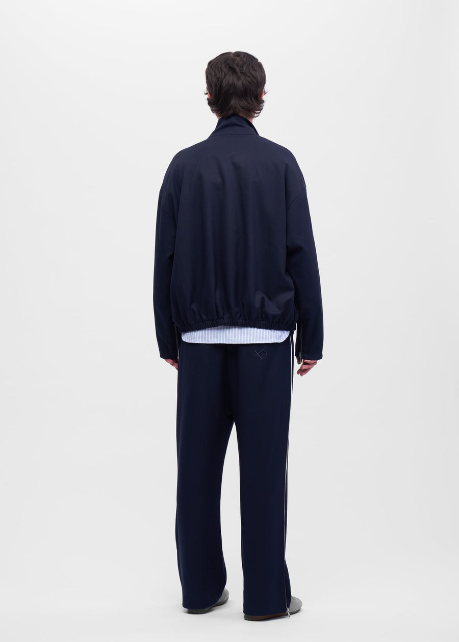 Navy Tailored Lounge Jacket