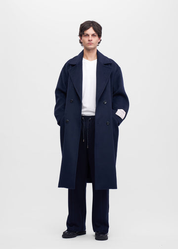 Structured Overcoat Midnight