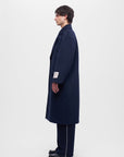 Structured Overcoat Midnight