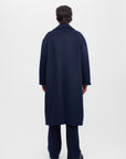 Structured Overcoat Midnight