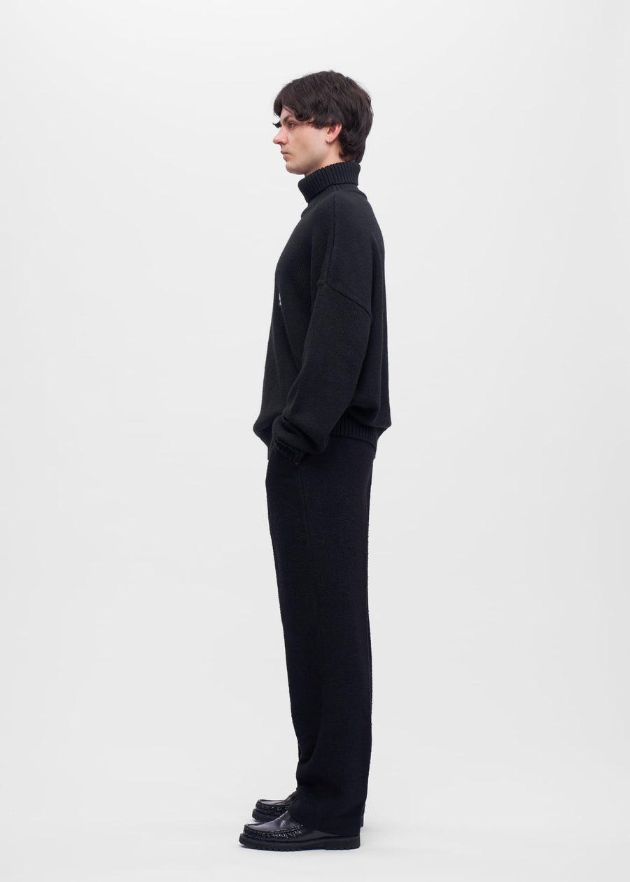 Signature Black Turtleneck