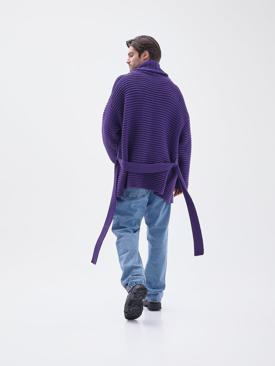 Belted Cardigan
