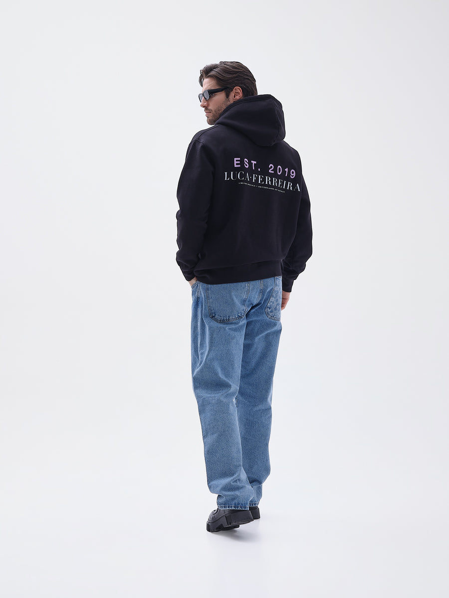 Black Luca Ferreira Hoodie