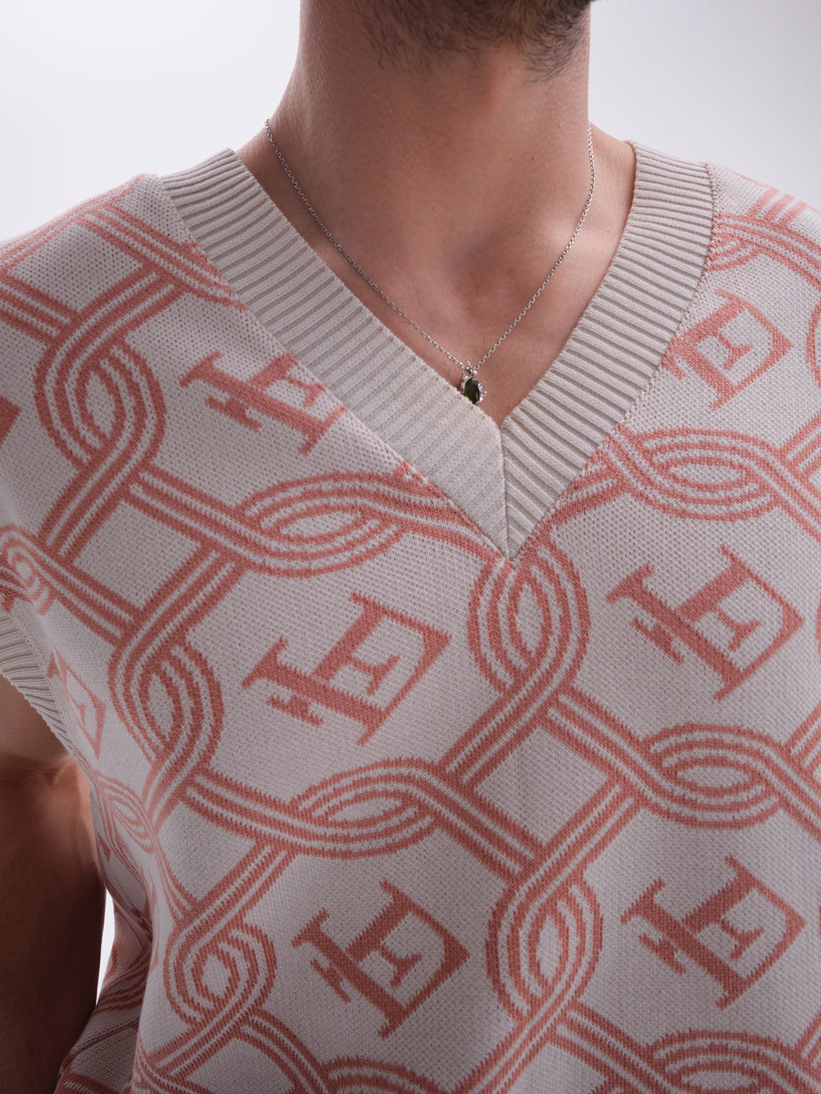 Monogram Knitted Vest