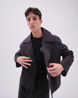 Cropped Doublebreasted Jacket