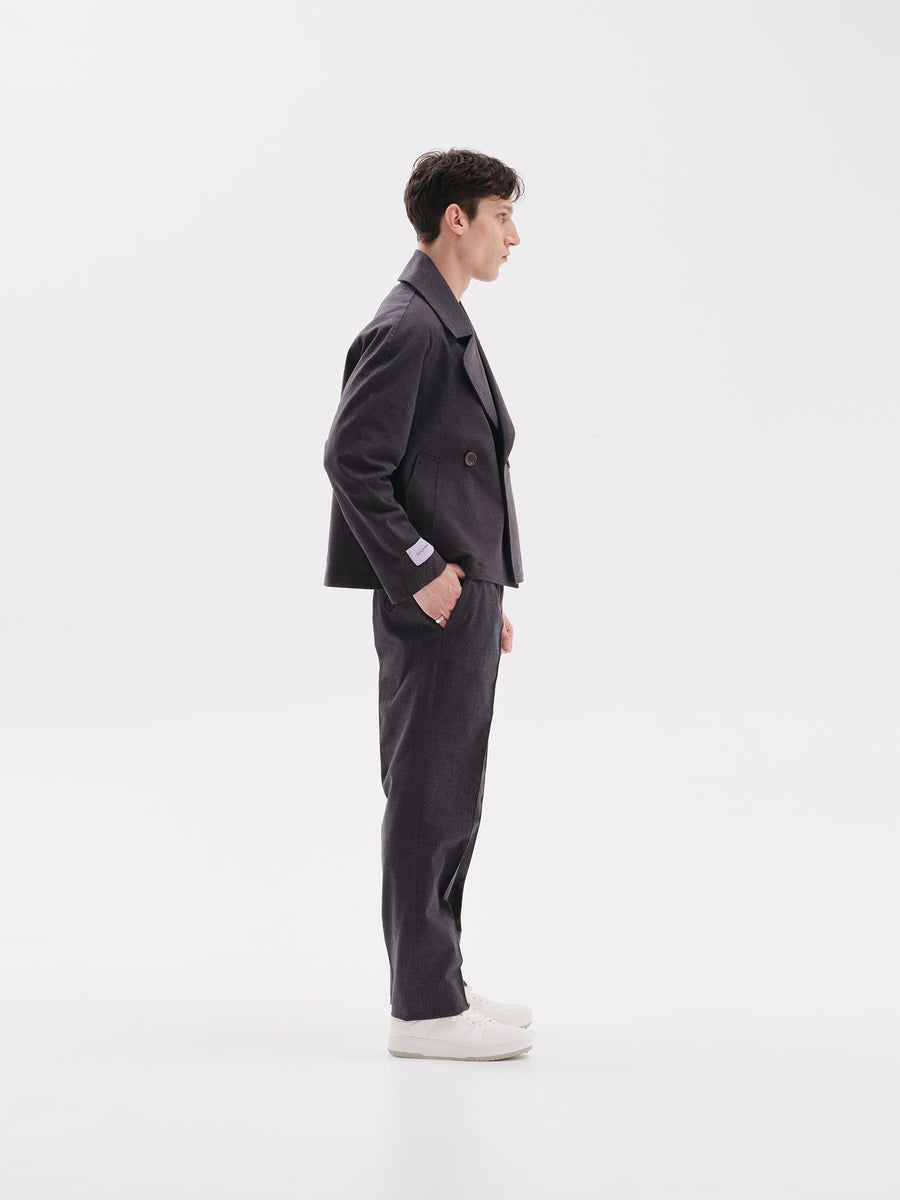 Cropped Doublebreasted Jacket