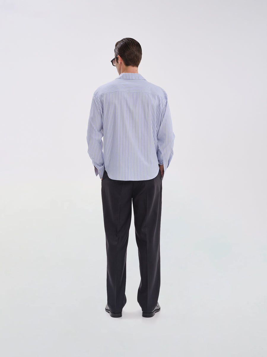 Striped Lightblue Shirt