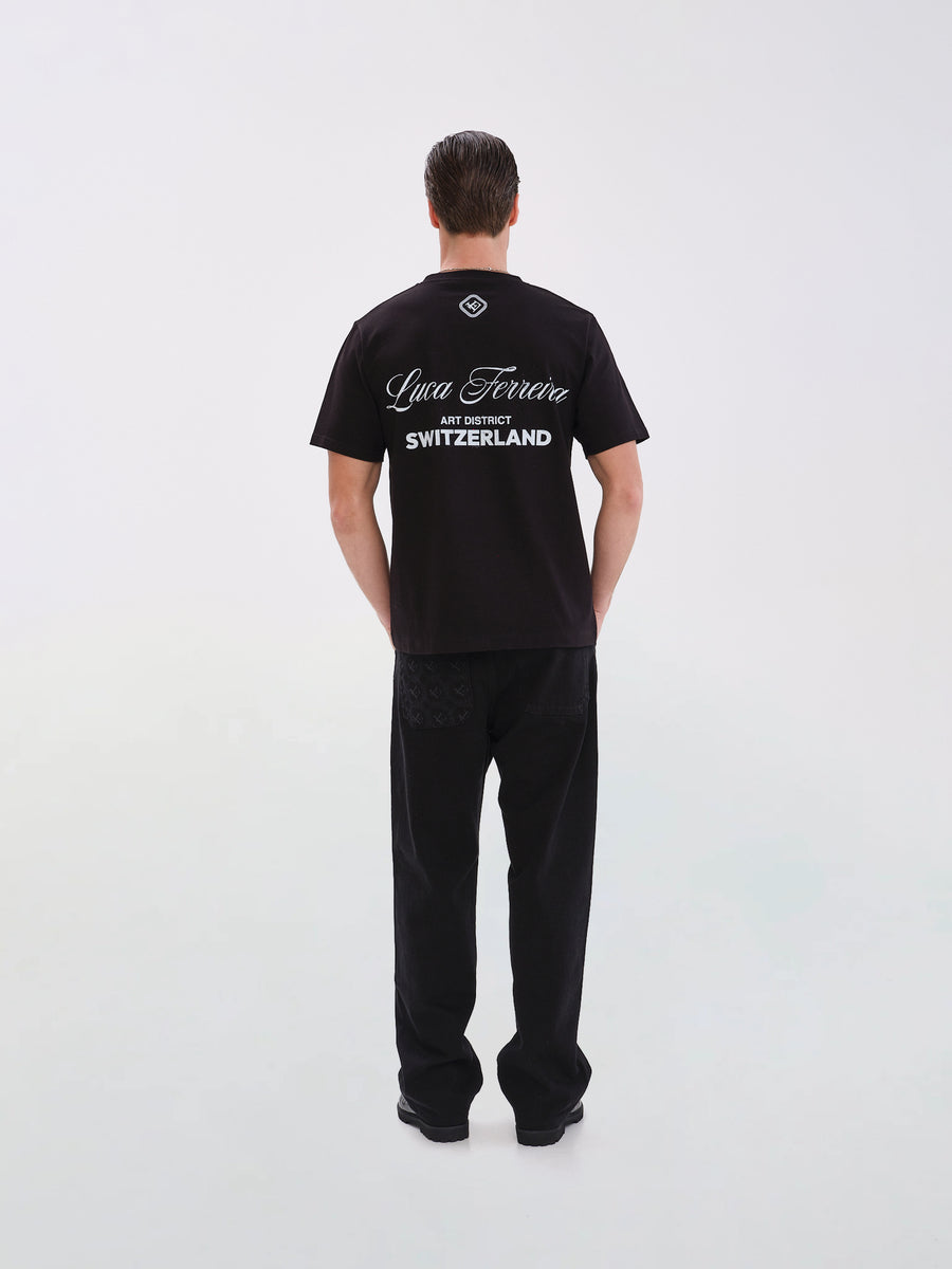 LF Blurred Black Tshirt