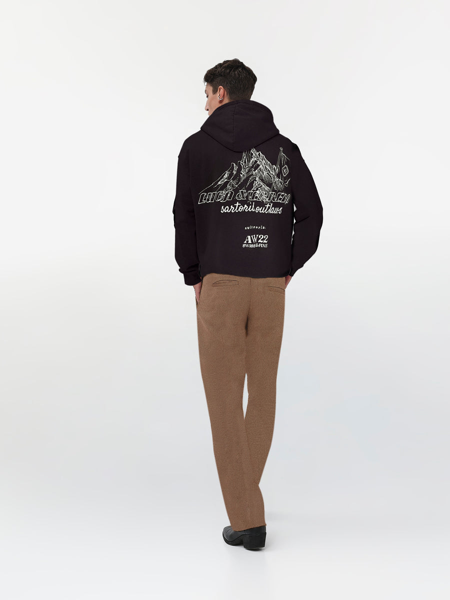 Mountain Loose Cut Hoodie