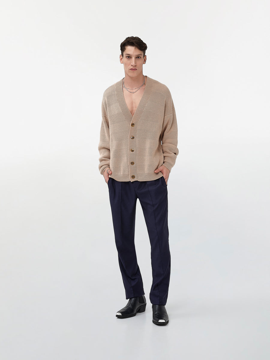 Knitted Loose Fit Cardigan