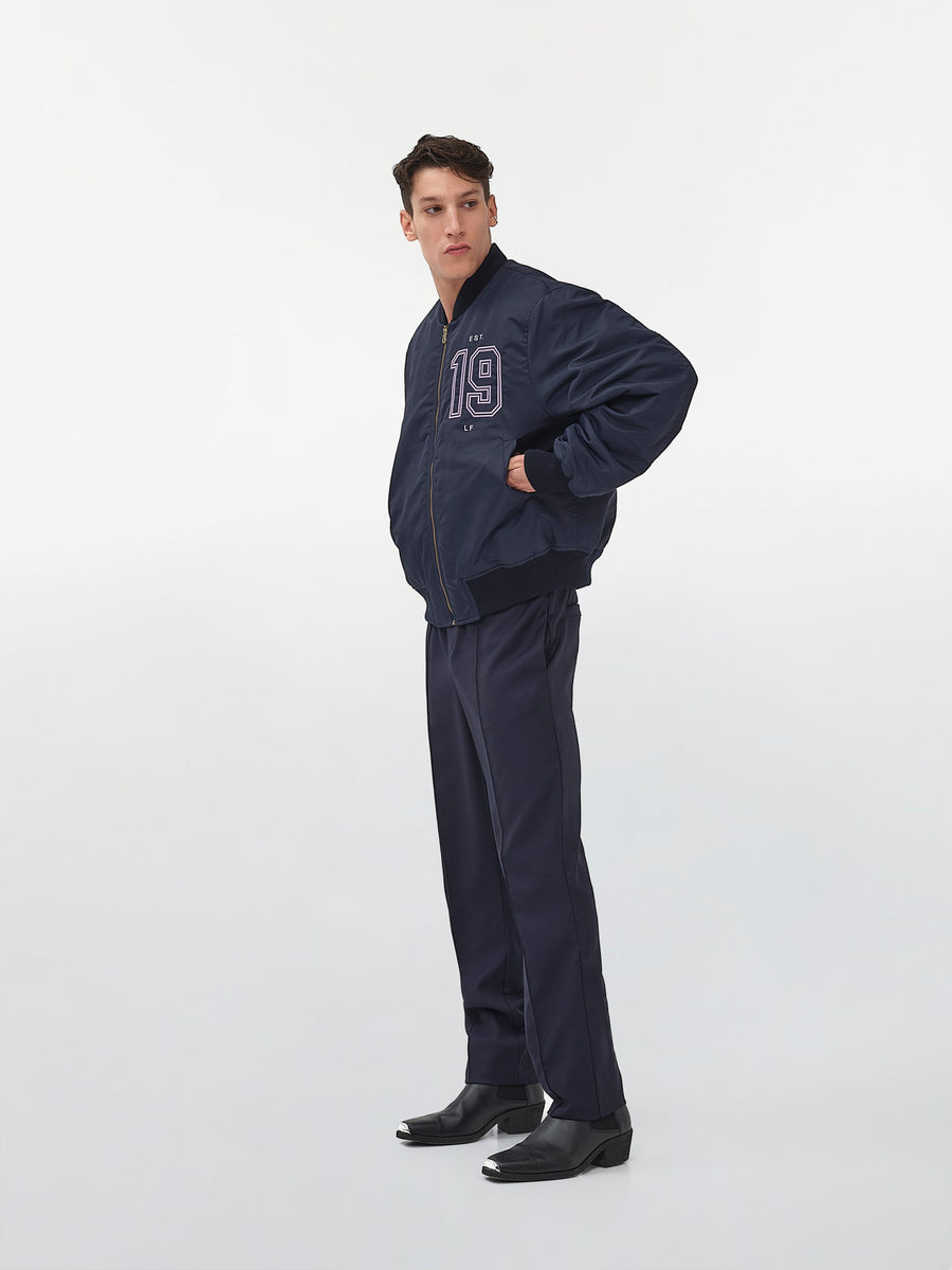 Puffered Bomber Jacket