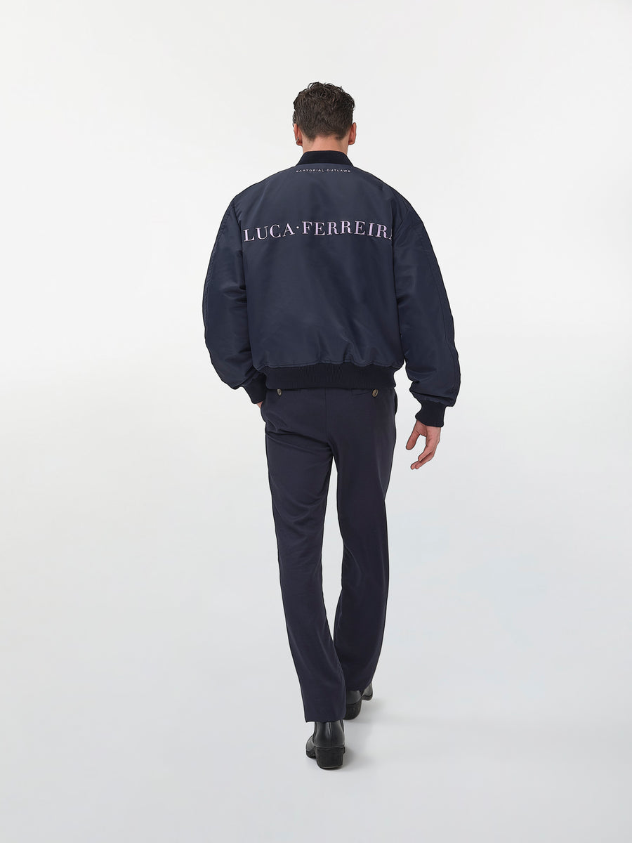 Puffered Bomber Jacket