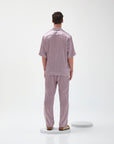 L.F. Lilac Silk Pants