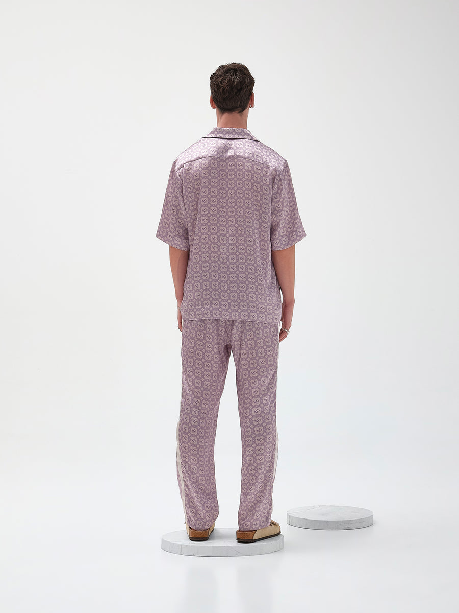 L.F. Lilac Silk Pants