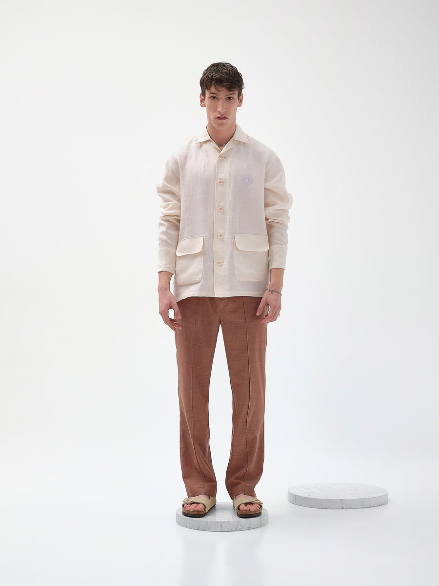 Safari Linen Overshirt