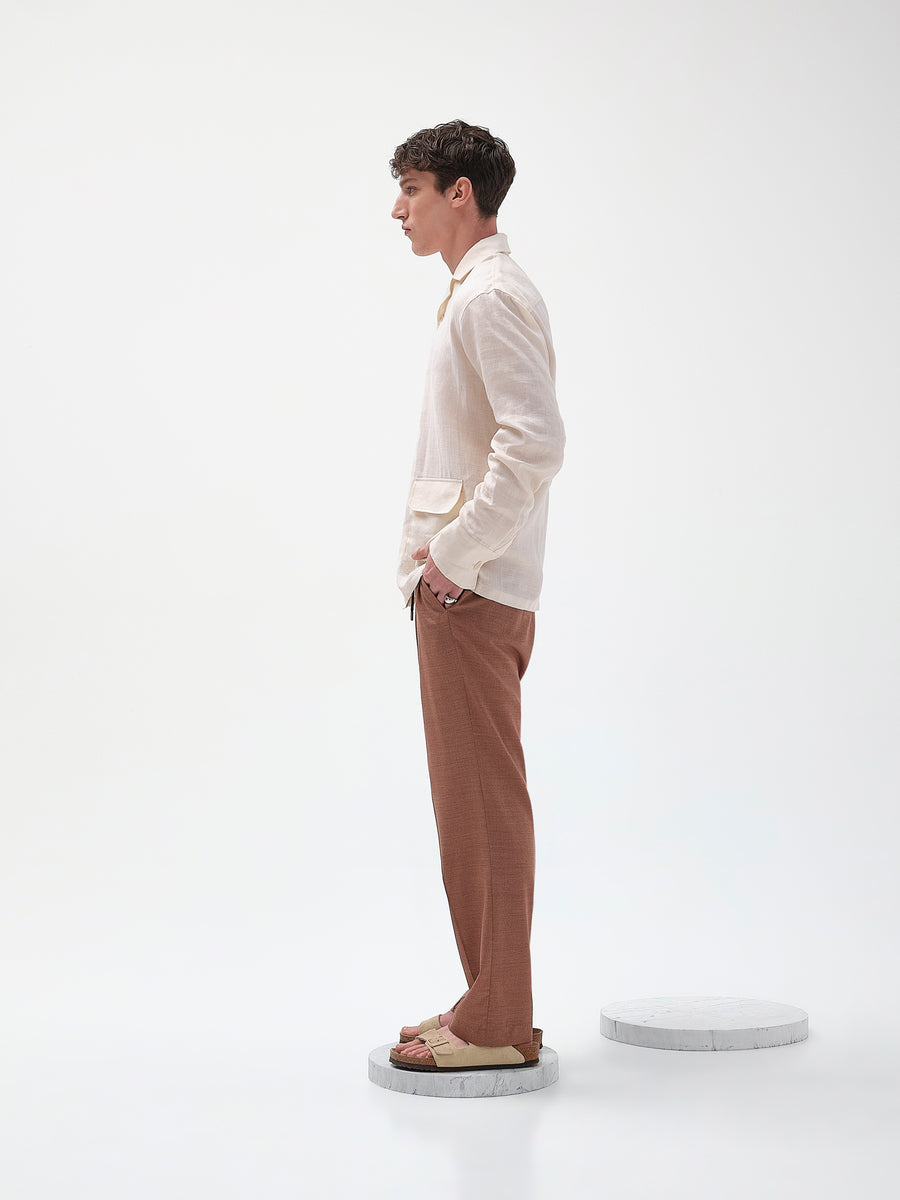 Safari Linen Overshirt