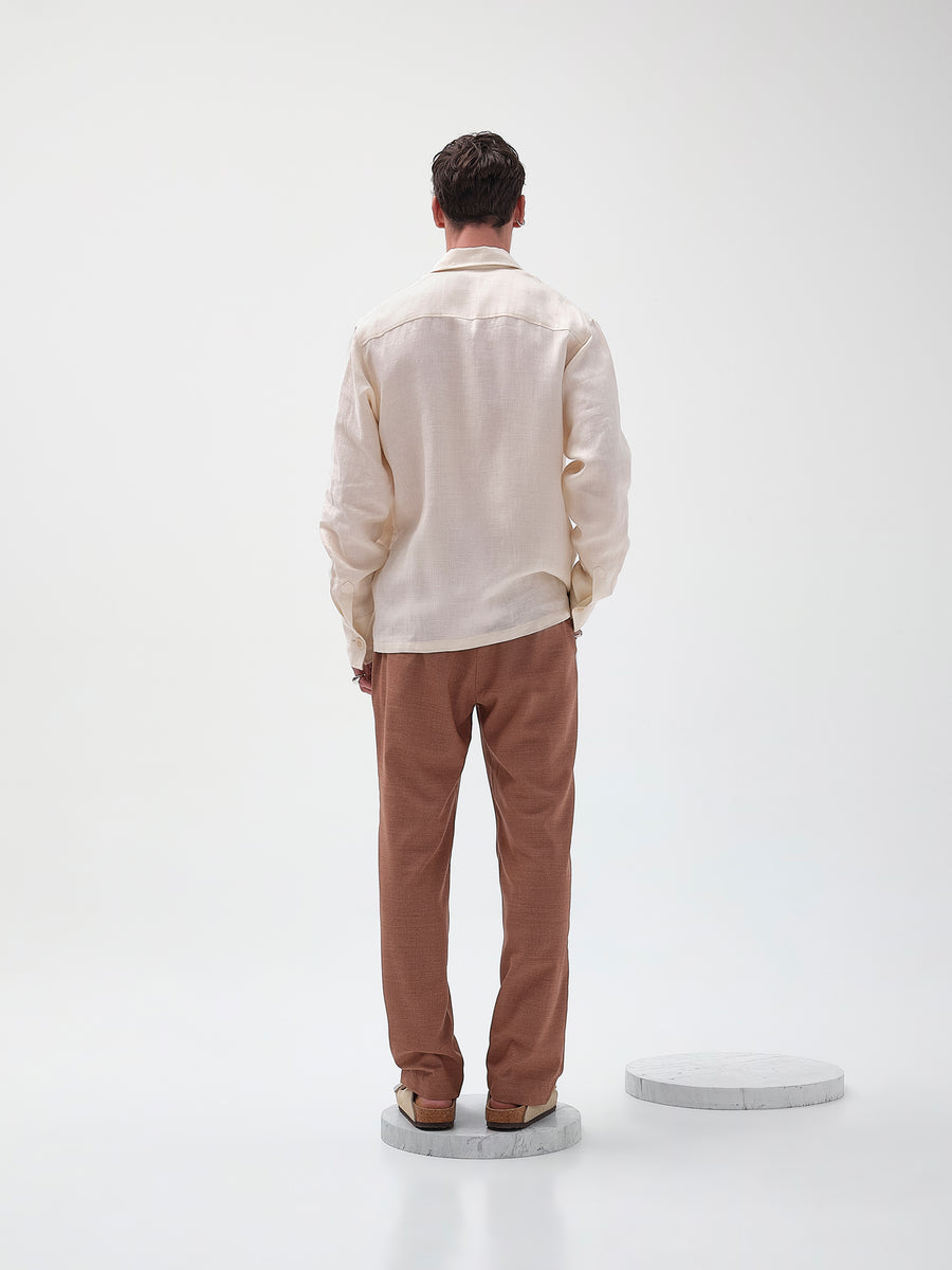 Safari Linen Overshirt