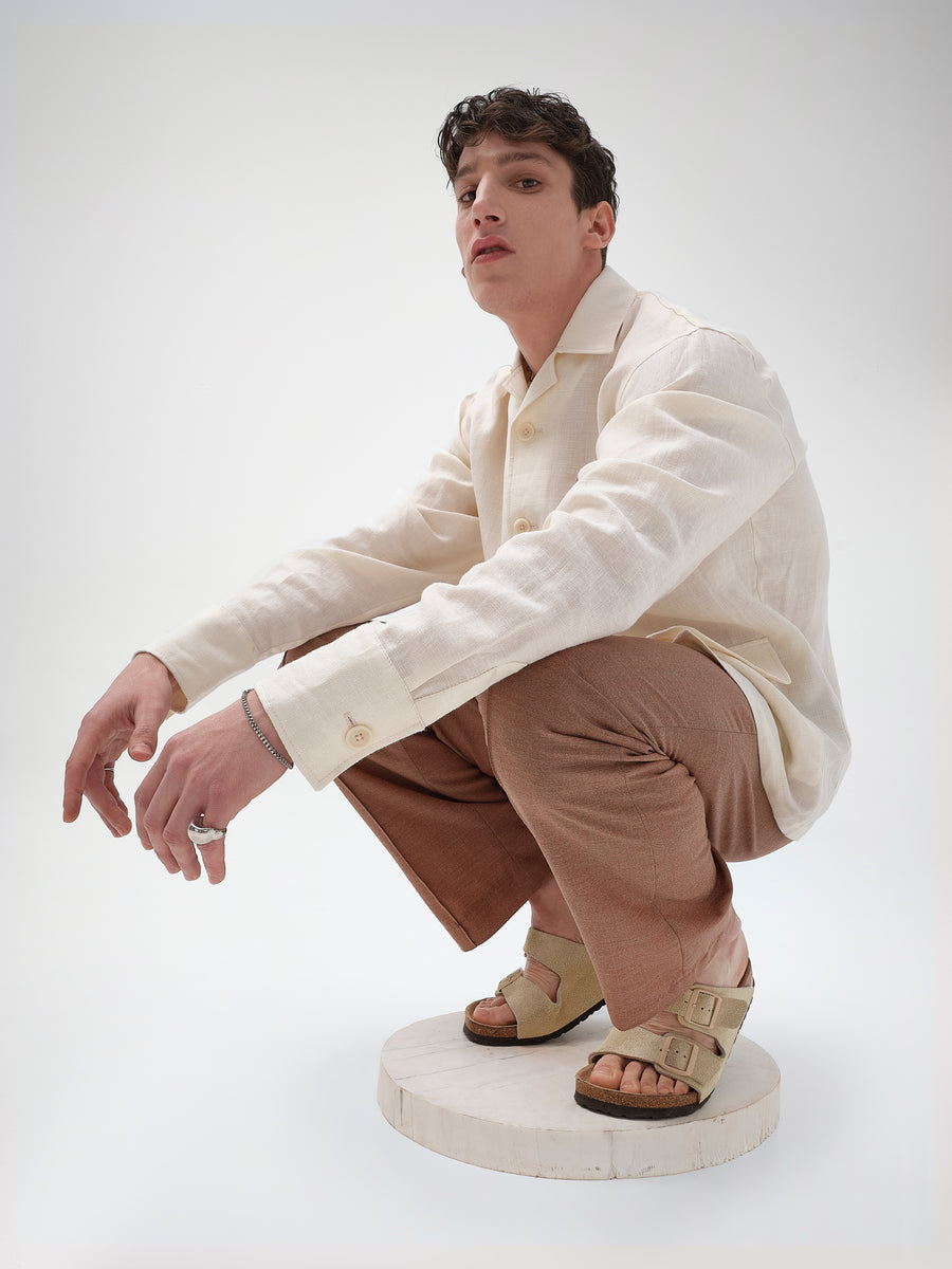 Safari Linen Overshirt